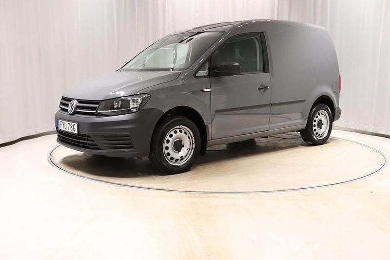 Grå Begagnad 2020 VW Caddy Minibuss | 204 900 kr (Superpris) - Bild 1/4
