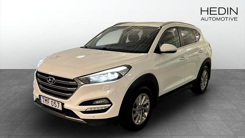 Vit Begagnad 2015 Hyundai Tucson SUV | 164 900 kr - Bild 1/4