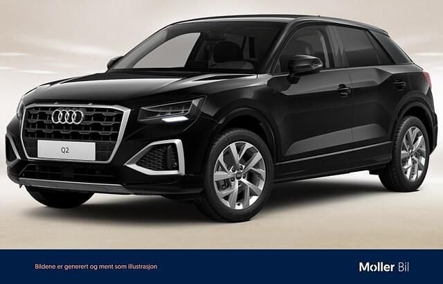 Brilliantsvart Begagnad 2023 Audi Q2 Design SUV | 259 000 kr (Marknadspris) - Bild 1/4