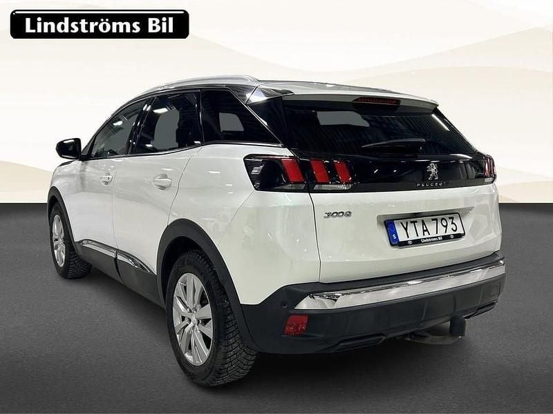 Begagnad Peugeot 3008 Allure 132 HK (97 kW) 2018 Vit SUV