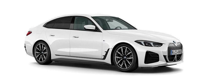 Vit Ny 2025 BMW i4 M Sport Sedan | 675 400 kr (Marknadspris) - Bild 1/4