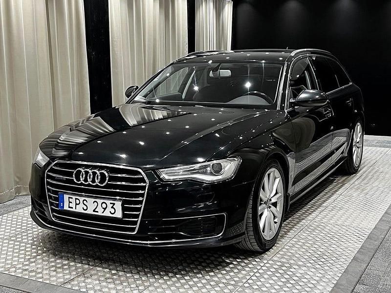 Svart Begagnad 2015 Audi A6 Kombi | 154 900 kr (Marknadspris) - Bild 1/4