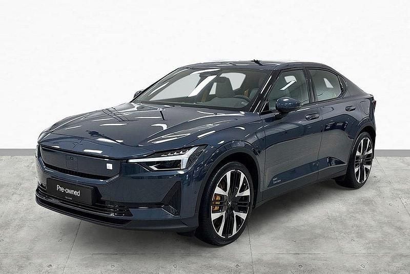 Blå Begagnad 2024 Polestar 2 Performance Sedan | 529 900 kr (Lite dyr) - Bild 1/3