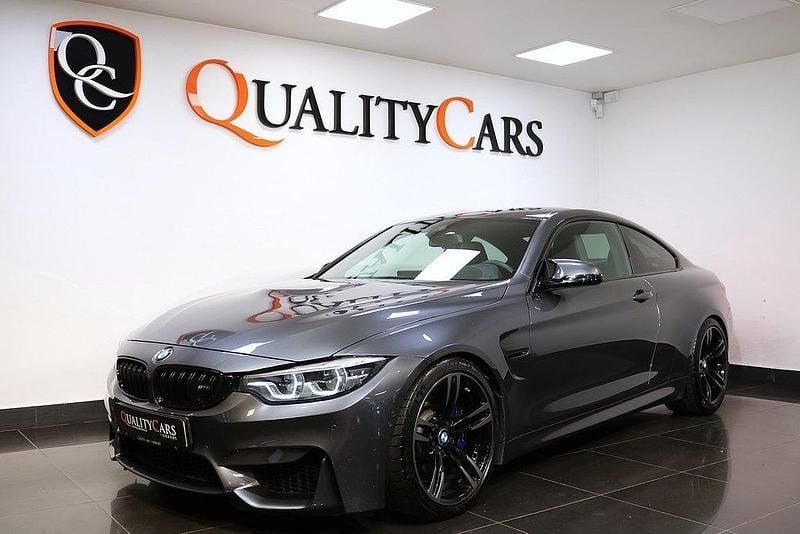 Mörkgrå Begagnad 2019 BMW M4 Competition Edition Sportkupé | 649 000 kr (Lite dyr) - Bild 1/4