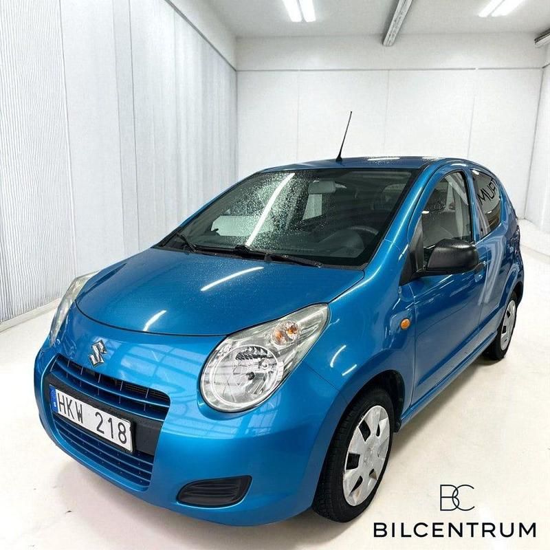 Blå Begagnad 2010 Suzuki Alto Halvkombi | 29 900 kr (Marknadspris) - Bild 1/4