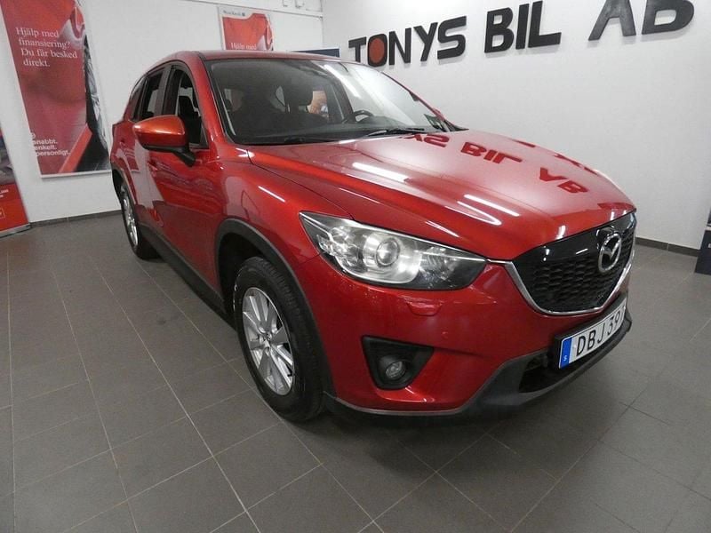 Flerfärgad (röd) Begagnad 2014 Mazda CX-5 SUV | 139 900 kr (Bra pris) - Bild 1/4