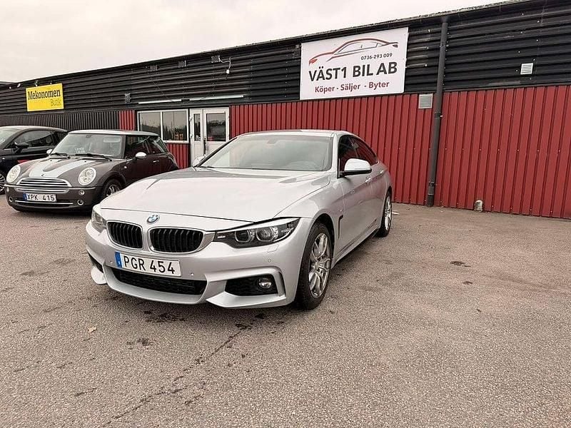 Begagnad BMW 420 M Sport 190 HK (139 kW) 2017 Silver Sportkupé