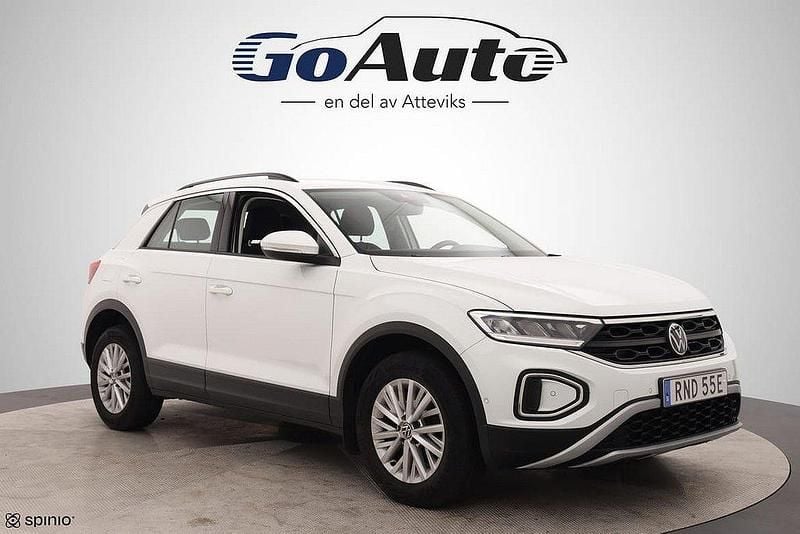 Vit Begagnad 2022 VW T-Roc SUV | 199 500 kr (Marknadspris) - Bild 1/4