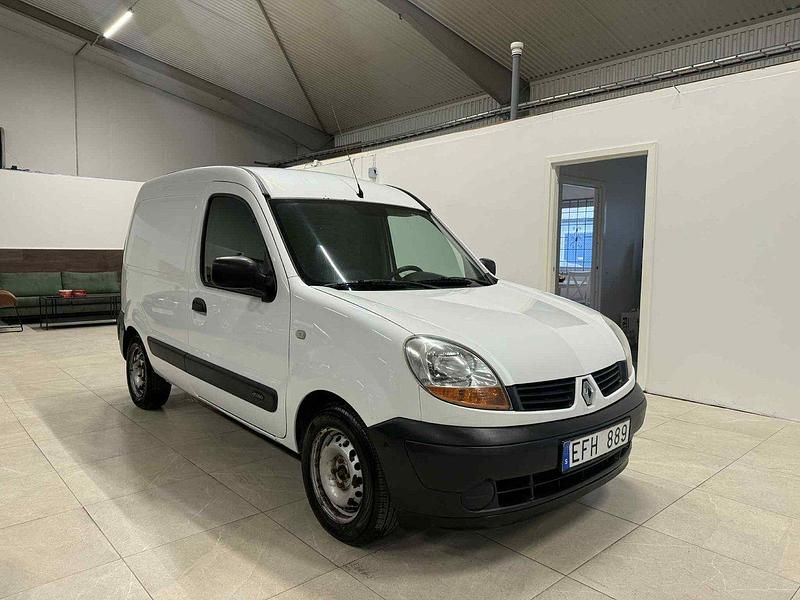 Vit Begagnad 2006 Renault Kangoo Van | 59 900 kr - Bild 1/4