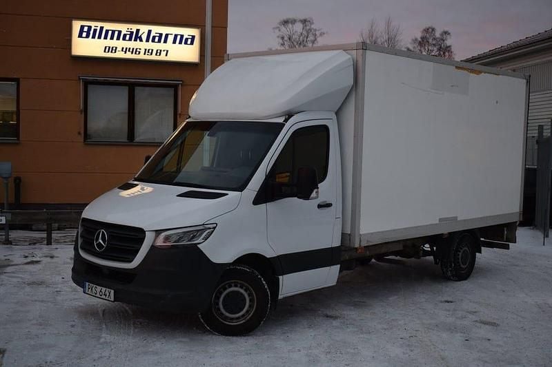 Vit Begagnad 2019 Mercedes Sprinter Van | 279 000 kr (Marknadspris) - Bild 1/4