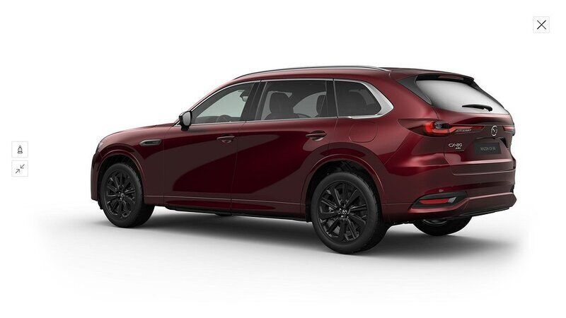 Begagnad Mazda CX-80 Homura-Line 327 HK (240 kW) 2024 Artisan red metallic SUV