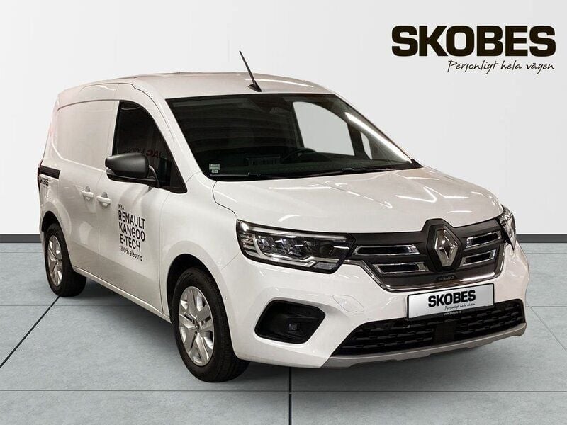 Vit Begagnad 2023 Renault Kangoo Minibuss | 344 500 kr (Bra pris) - Bild 1/3