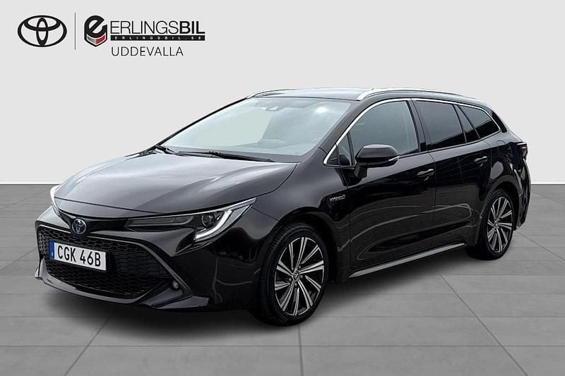 Mörkbrun Begagnad 2021 Toyota Corolla Style Kombi | 209 000 kr (Bra pris) - Bild 1/4