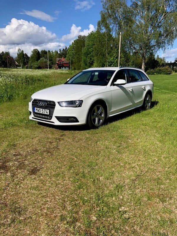 Vit Begagnad 2013 Audi A4 Kombi | 105 000 kr (Marknadspris) - Bild 1/4