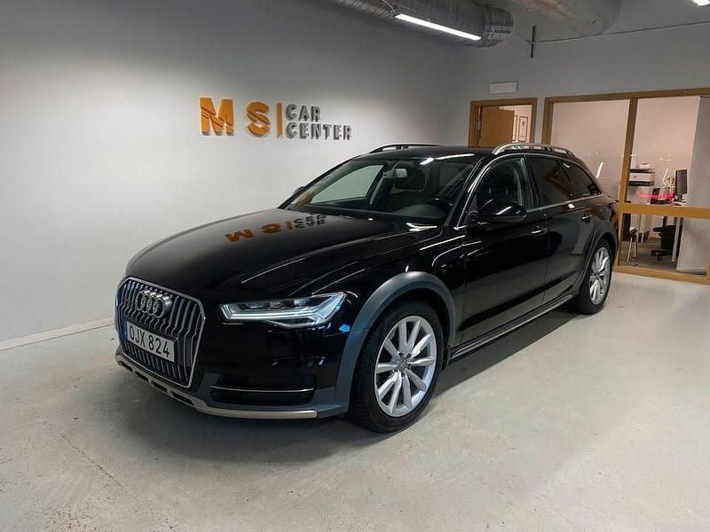 Svart Begagnad 2016 Audi A6 Allroad Ambition Kombi | 194 900 kr (Marknadspris) - Bild 1/4