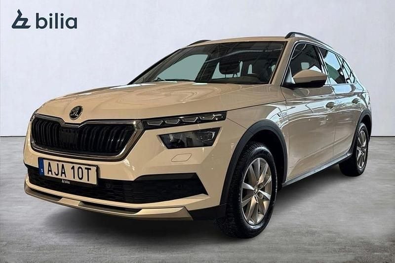 Begagnad Skoda Kamiq ScoutLine 112 HK (82 kW) 2022 Vit SUV