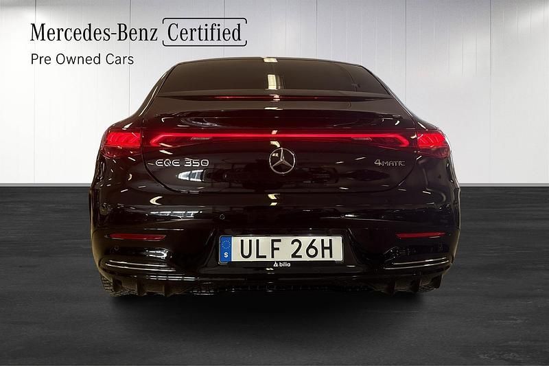 Begagnad Mercedes EQE350 216 kW (295 HK) 2023 Svart Sedan