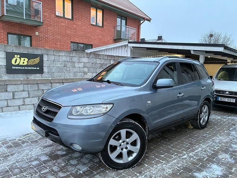 Blå Begagnad 2006 Hyundai Santa Fe SUV | 49 500 kr (Marknadspris) - Bild 1/4