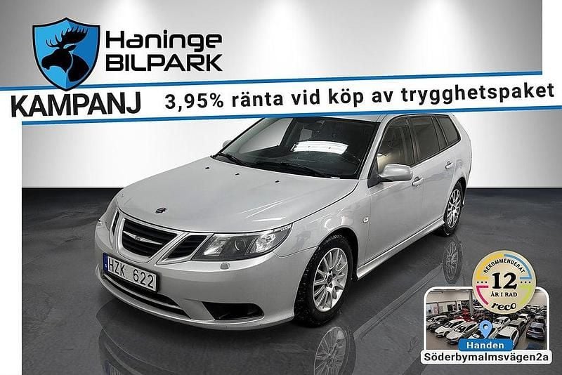Grå Begagnad 2008 Saab 9-3 Kombi | 49 995 kr (Marknadspris) - Bild 1/2