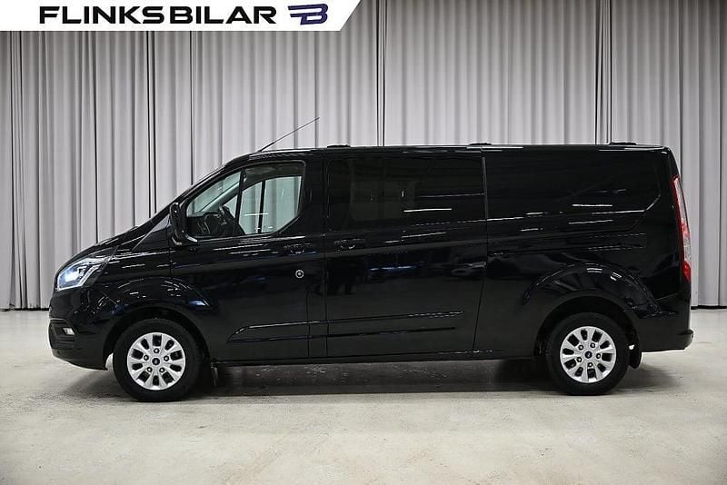 Begagnad Ford Transit Custom 170 HK (125 kW) 2021 Svart metallic Van