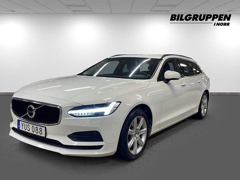 Vit Begagnad 2017 Volvo V90 Kinetic Kombi | 189 900 kr (Marknadspris) - Bild 1/4