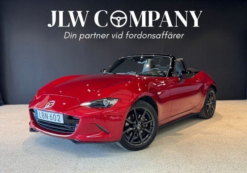 Röd Begagnad 2015 Mazda MX5 Cab | 214 900 kr (Marknadspris) - Bild 1/4