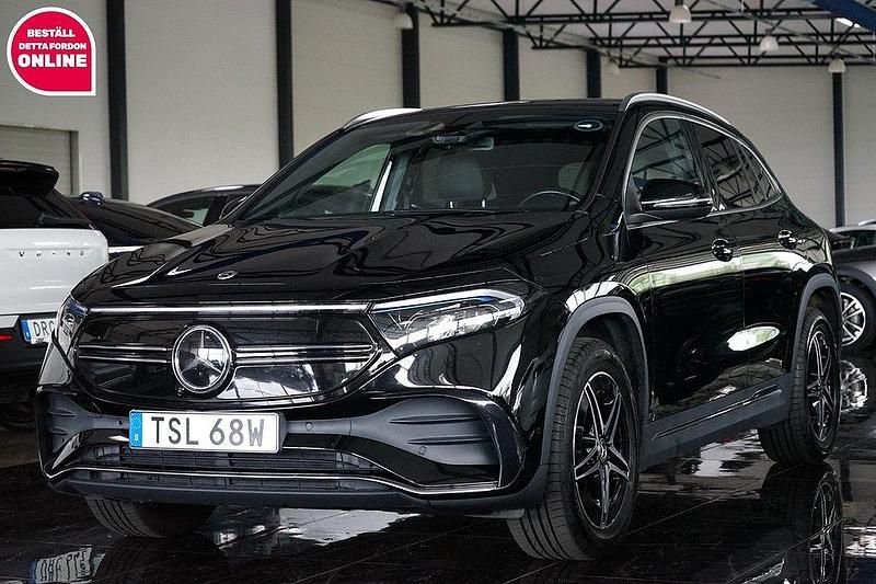 Svart Begagnad 2022 Mercedes EQA250 AMG SUV | 344 500 kr (Bra pris) - Bild 1/4
