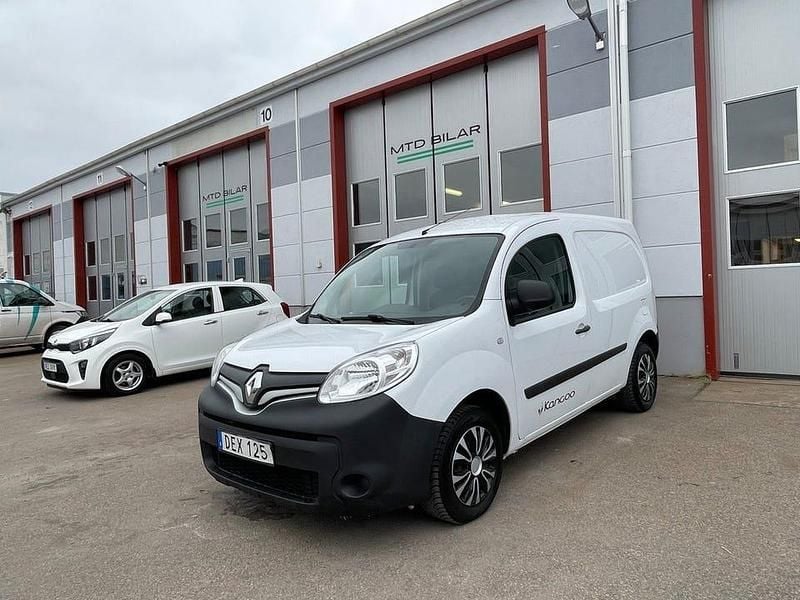 Vit Begagnad 2019 Renault Kangoo | 79 900 kr (Bra pris) - Bild 1/4