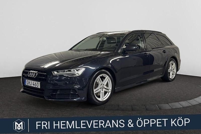 Blå Begagnad 2017 Audi A6 S-Line Kombi | 219 900 kr (Marknadspris) - Bild 1/3