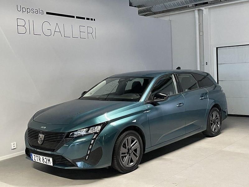 Blå Begagnad 2022 Peugeot 308 Active Kombi | 189 800 kr (Marknadspris) - Bild 1/4