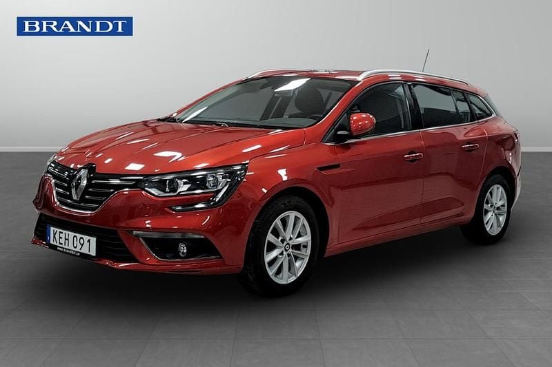 Röd Begagnad 2017 Renault Mégane IV Kombi | 124 900 kr (Marknadspris) - Bild 1/4