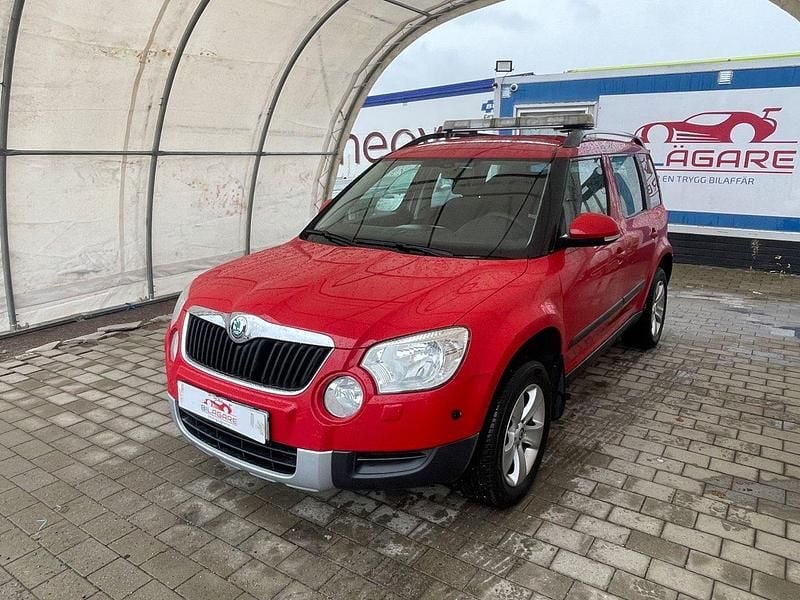 Röd Begagnad 2010 Skoda Yeti Ambition SUV | 89 900 kr (Superpris) - Bild 1/4