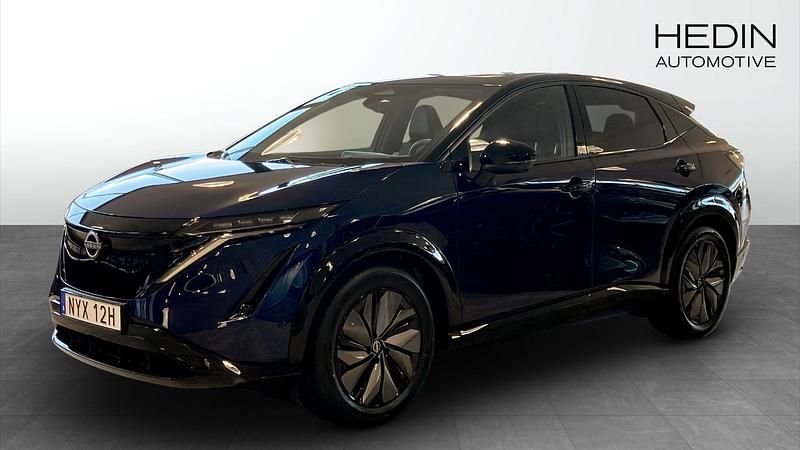 Blå Begagnad 2024 Nissan Ariya Evolve SUV | 638 200 kr (Lite dyr) - Bild 1/4