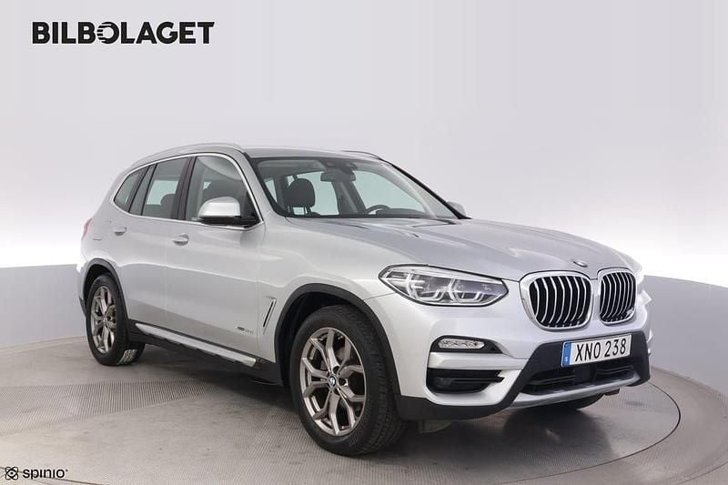 Silver Begagnad 2018 BMW X3 SUV | 279 800 kr (Bra pris) - Bild 1/4