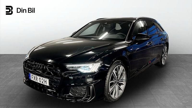 Svart Begagnad 2024 Audi A6 S-Line Kombi | 579 900 kr - Bild 1/4