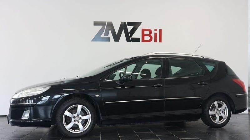 Begagnad Peugeot 407 136 HK (100 kW) 2008 Svart Kombi