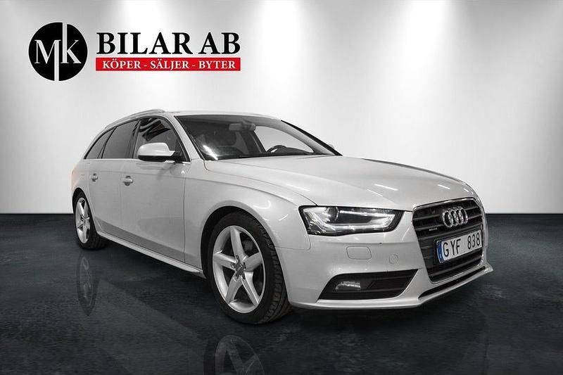 Begagnad Audi A4 Comfort 177 HK (130 kW) 2013 Silver Kombi