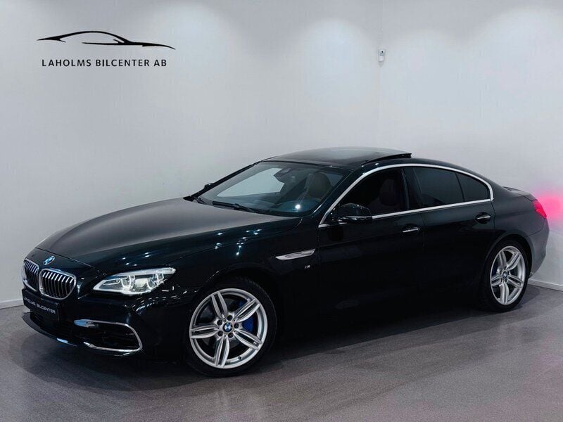 Svart Begagnad 2015 BMW 640 Sportkupé | 279 900 kr (Bra pris) - Bild 1/4