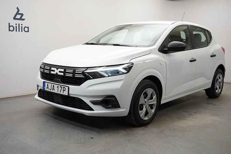 Begagnad Dacia Sandero Essentiel 91 HK (66 kW) 2022 Vit Halvkombi
