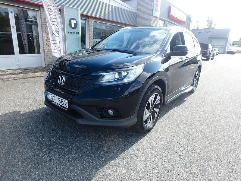 Svart (svartmetallic) Begagnad 2014 Honda CR-V Lifestyle SUV | 127 000 kr (Marknadspris) - Bild 1/4