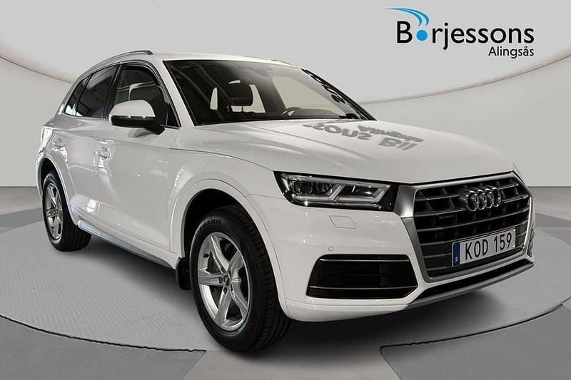 Vit Begagnad 2019 Audi Q5 Proline SUV | 299 900 kr (Marknadspris) - Bild 1/4