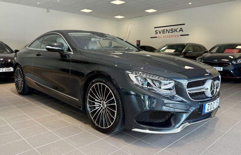 Svart Begagnad 2017 Mercedes S560 SE Sedan | 949 000 kr - Bild 1/4