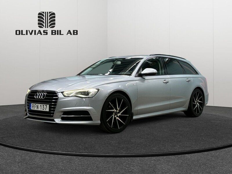 Silver Begagnad 2016 Audi A6 Sport Kombi | 169 400 kr (Bra pris) - Bild 1/4