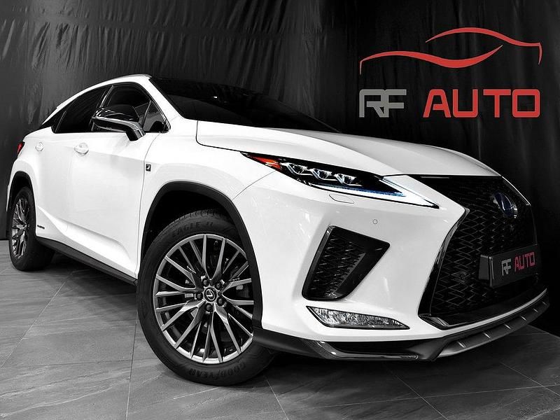 Vit Begagnad 2021 Lexus RX450h Sport Line SUV | 499 900 kr - Bild 1/4