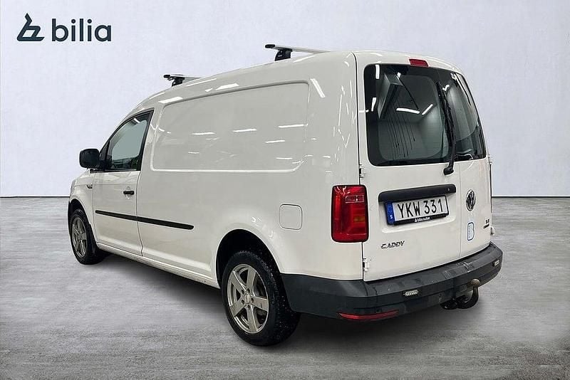 Begagnad VW Caddy Maxi 2017 Vit Minibuss