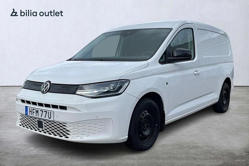 Vit Begagnad 2022 VW Caddy Maxi Minibuss | 229 900 kr (Marknadspris) - Bild 1/3