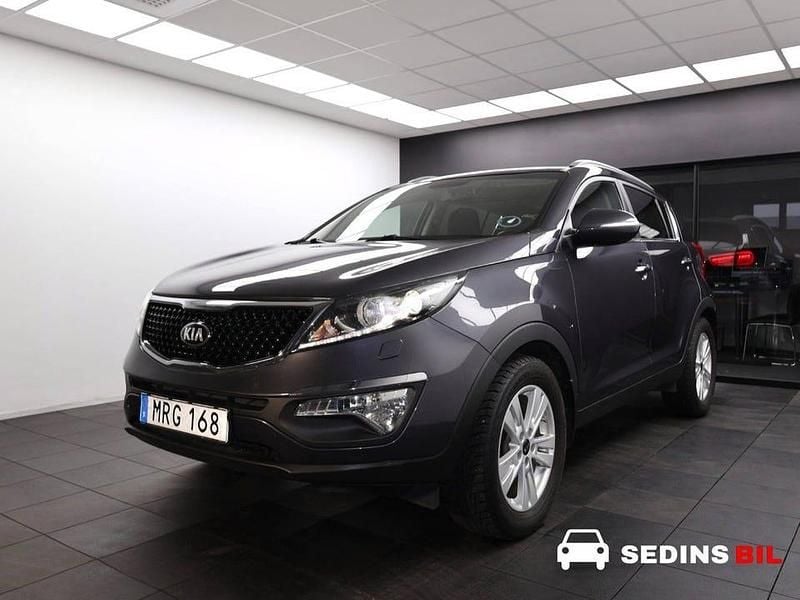 Grå Begagnad 2014 Kia Sportage SUV | 99 900 kr (Marknadspris) - Bild 1/4