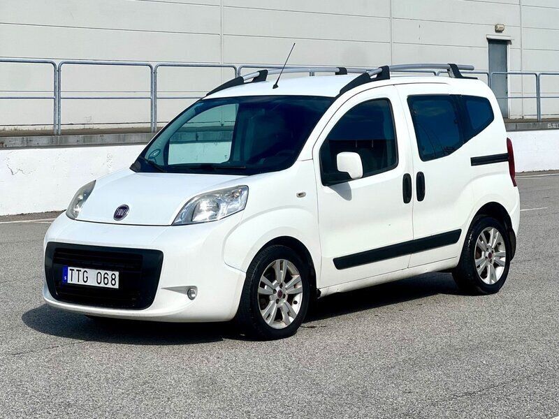 Vit Begagnad 2011 Fiat Qubo Dynamic Minibuss | 34 800 kr - Bild 1/4