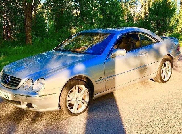 Silver Begagnad 2000 Mercedes CL500 Sportkupé | 80 000 kr - Bild 1/4