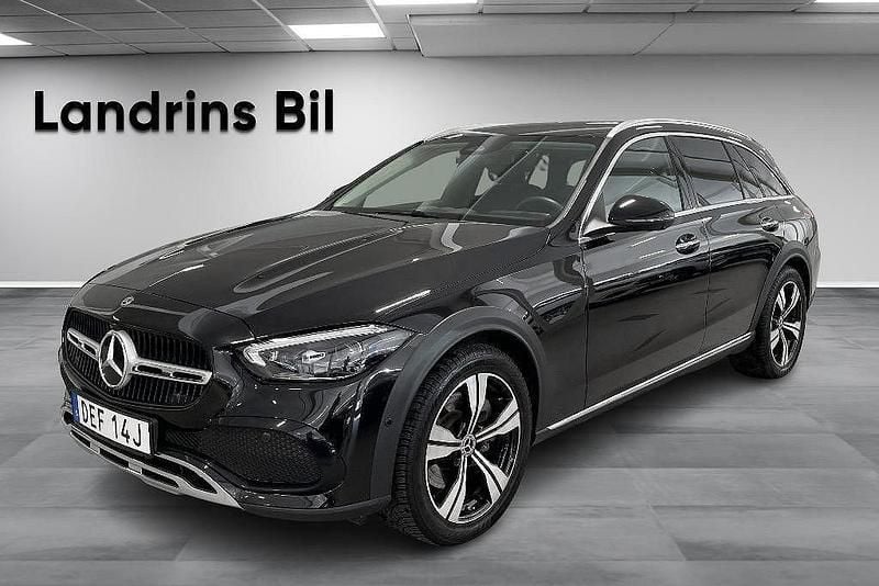 Svart Begagnad 2024 Mercedes C220 Premium Sedan | 499 900 kr (Marknadspris) - Bild 1/3